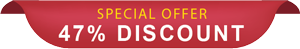 47 percent discount special offer